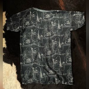 AMERICAN APPAREL SHEER TUNIC